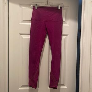 Lululemon pink leggings